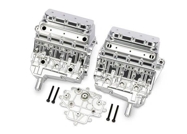 Traxxas Motorblock Satin Krom Funco Sand Car
