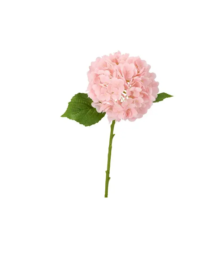 Artificial Hydrangea Light Pink - 50 cm - 3