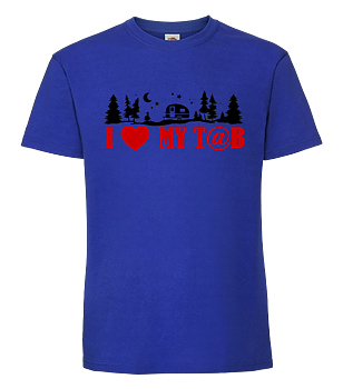 I love my T@B Marinblå T-Shirt