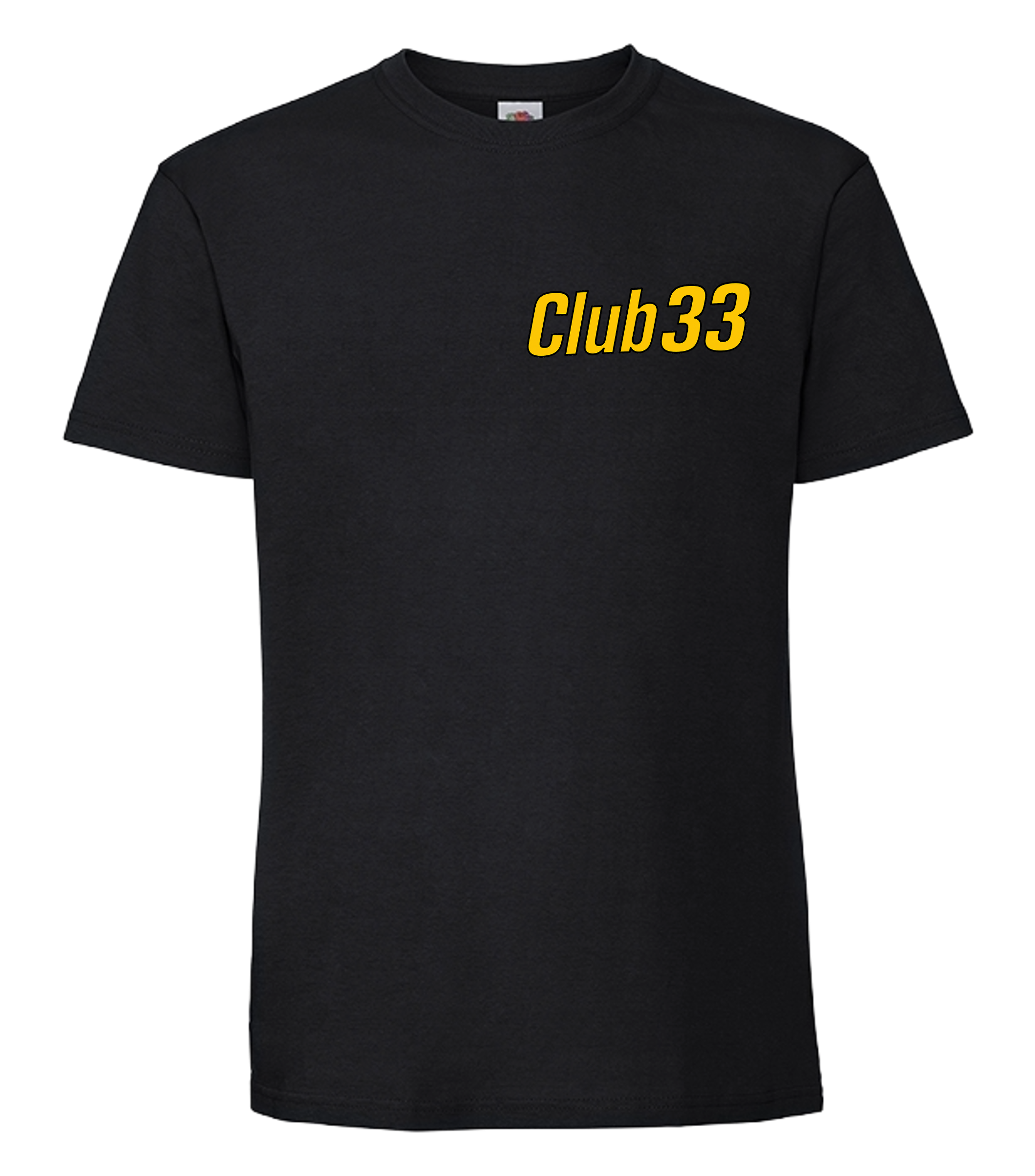 Club 33 Retro Svart T-Shirt