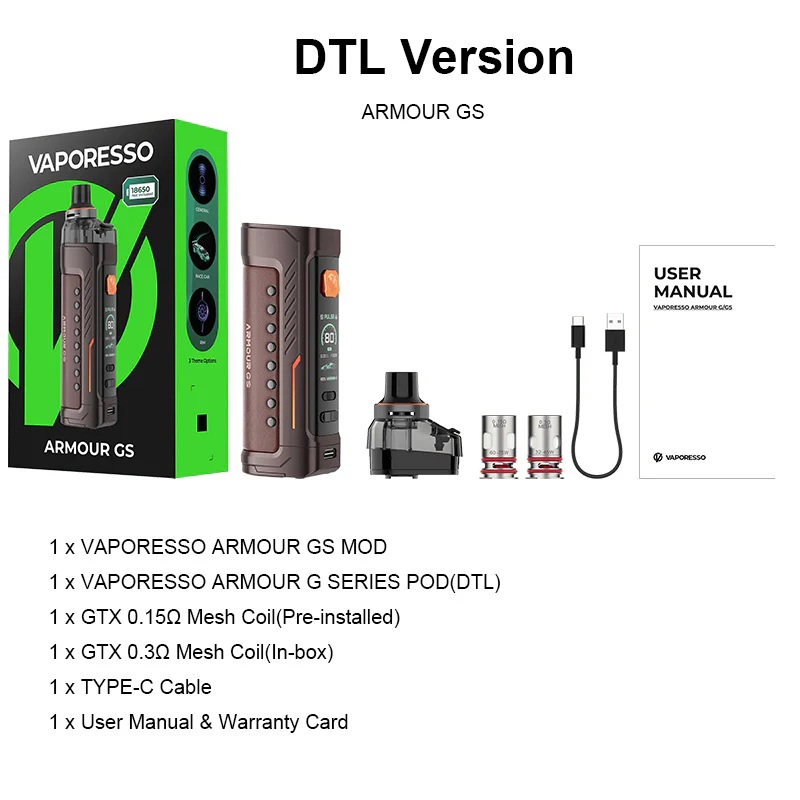 Vaporesso Armour GS 80W - 6