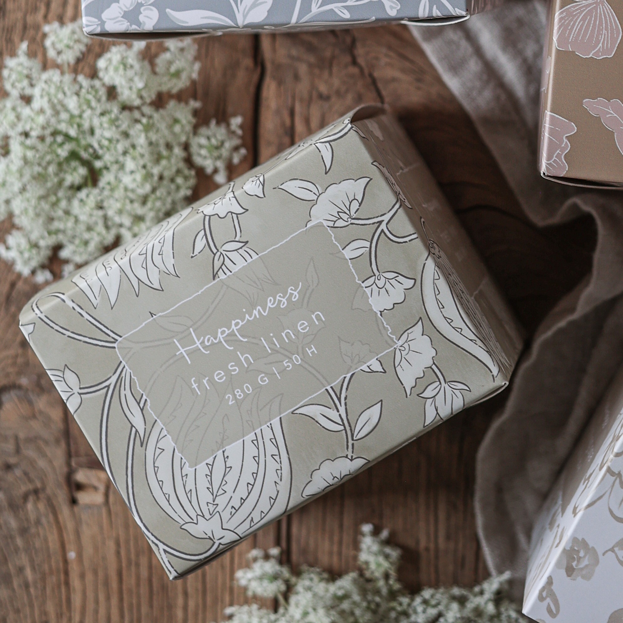 Doftljus Happiness Majas Cottage - Fresh Linen - 3