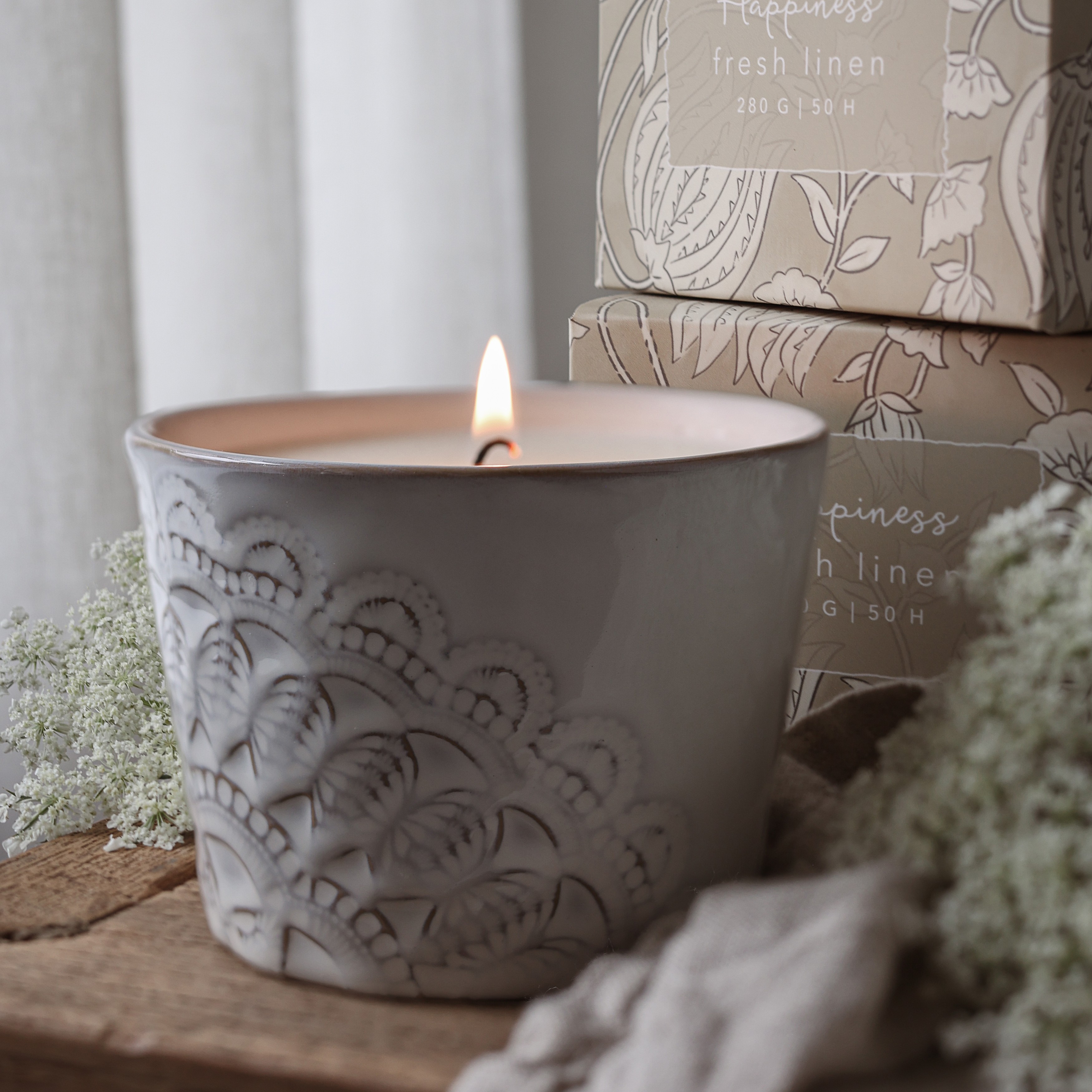 Doftljus Happiness Majas Cottage - Fresh Linen - 2