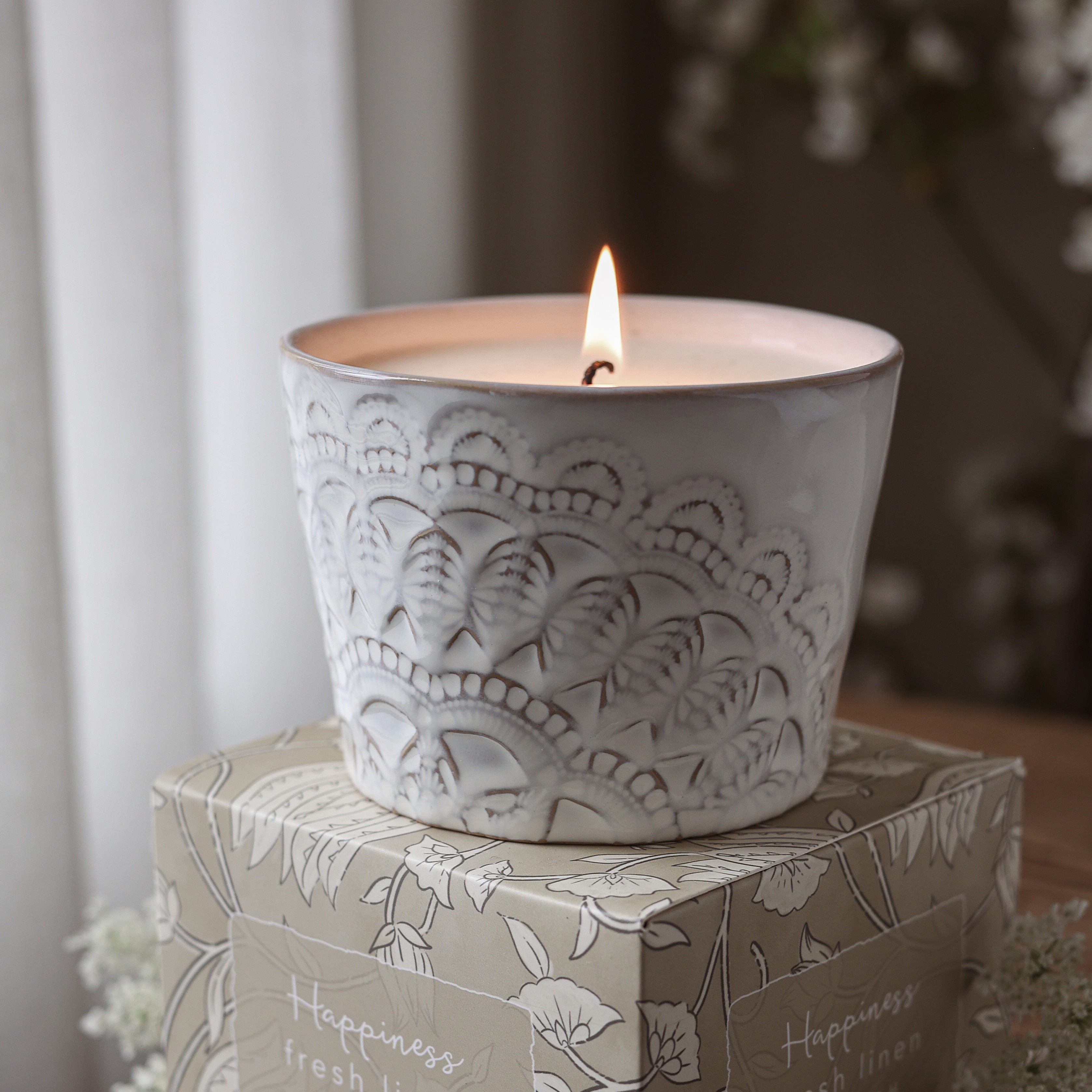 Doftljus Happiness Majas Cottage - Fresh Linen