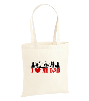 I love my T@B Tygväska