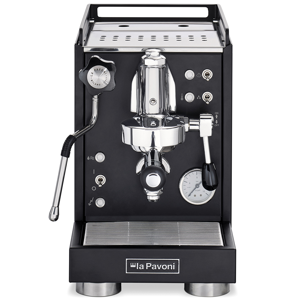 La Pavoni Mini Cellini Black LPSMCB01EU - Halvautomatisk