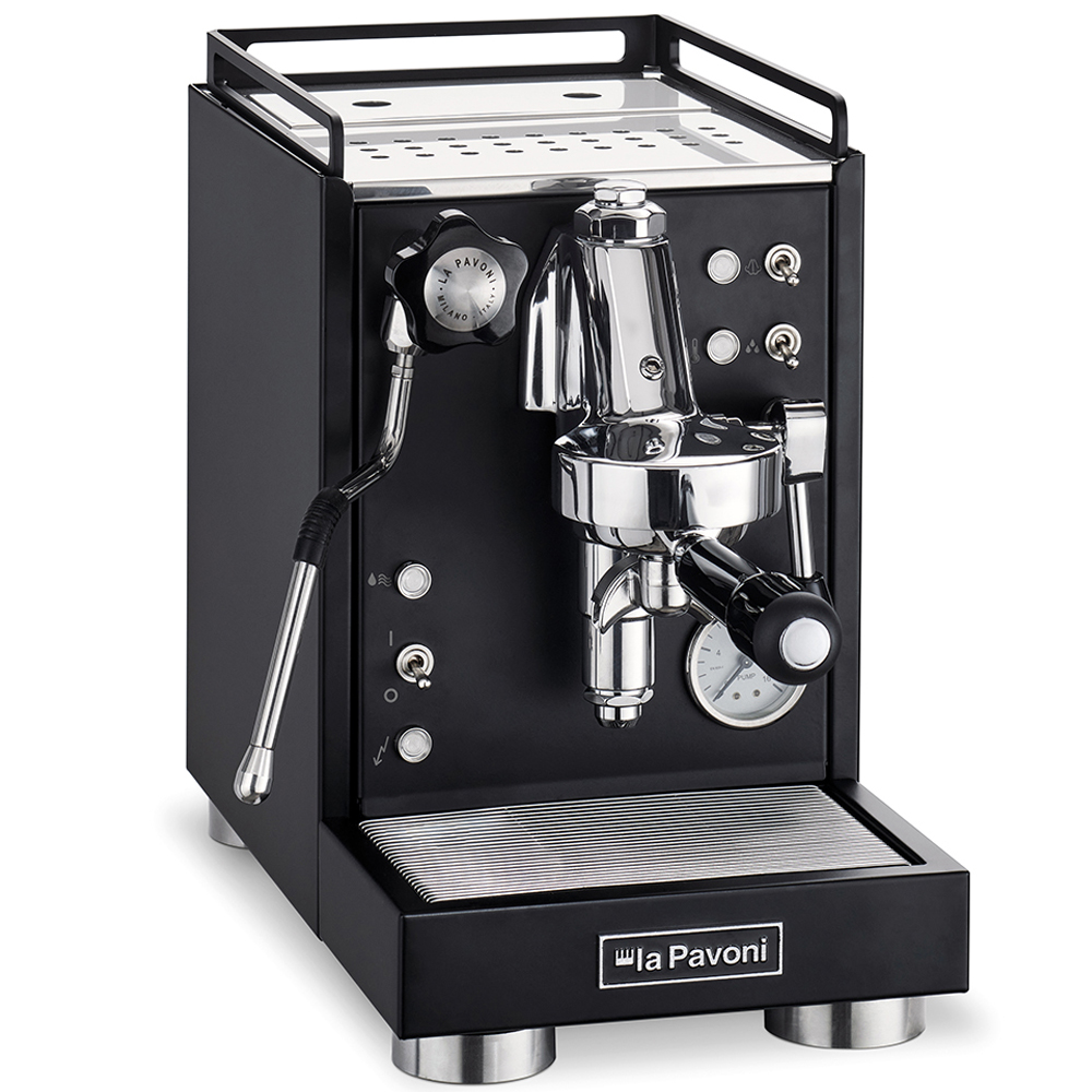 La Pavoni Mini Cellini Black LPSMCB01EU - Halvautomatisk