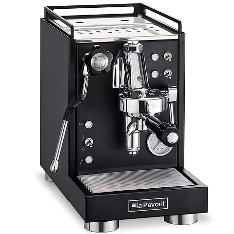 La Pavoni Mini Cellini Black LPSMCB01EU - Semi-automatic