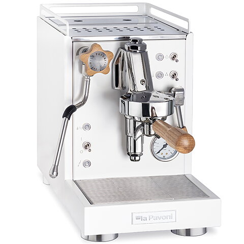 La Pavoni Mini Cellini White LPSMCW01EU - Semi-automatic