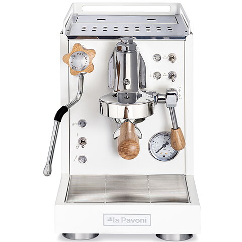 La Pavoni Mini Cellini White LPSMCW01EU - Semi-automatic