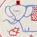 Stig Lindberg (Baby 1951) Children's Plate with Elephant Family 21 cm (2)