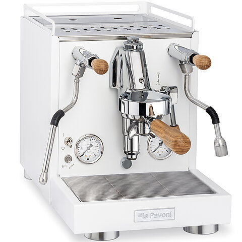 La Pavoni Cellini Evolution White LPSCVW01EU - Semi-automatic