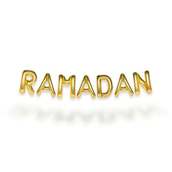 Ballonggirlang RAMADAN olika färger