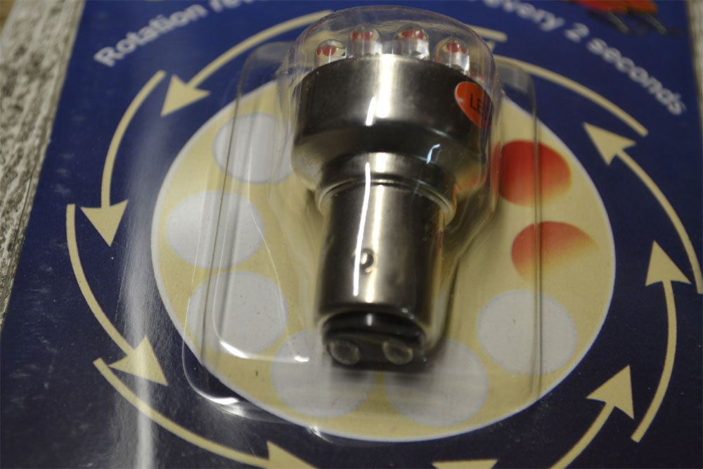 Lampa baklampa roterande "ETT EXEMPLAR" - 3