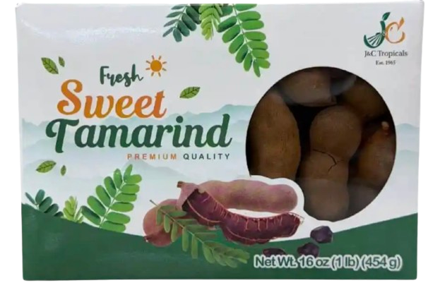 Söt tamarind i skal (torkad) 454g