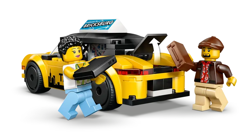 LEGO 60487 Gul taxi - 3