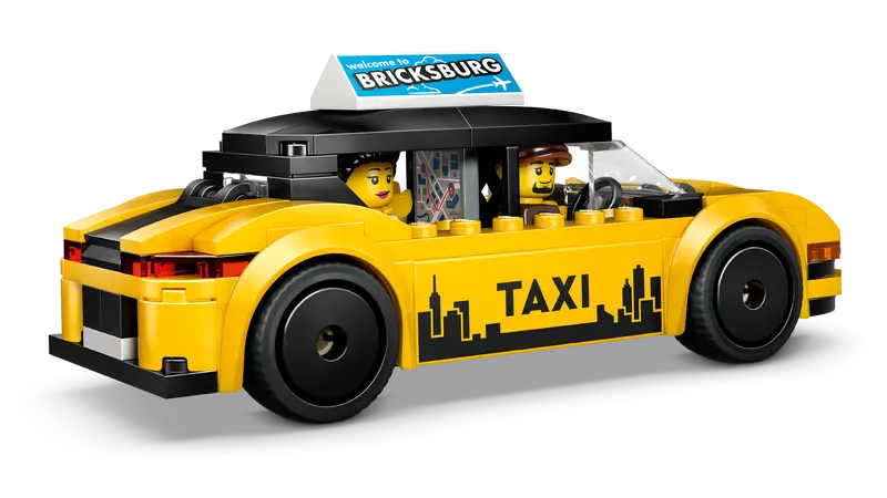 LEGO 60487 Gul taxi - 4