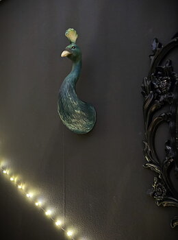 Väggdekoration - Peacock Mini