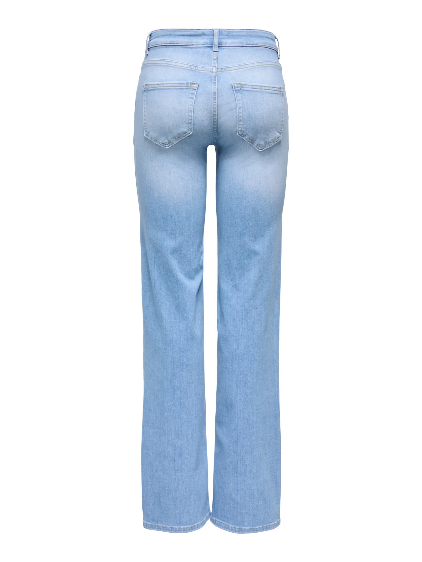Only - Blush Raka Jeans Ljus Denim - 6