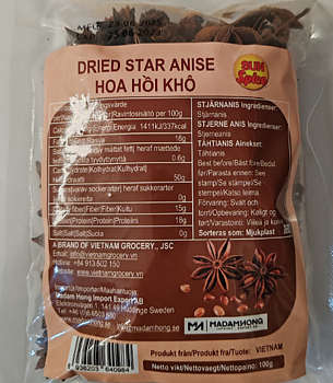 Stjärnanis Hel  100g