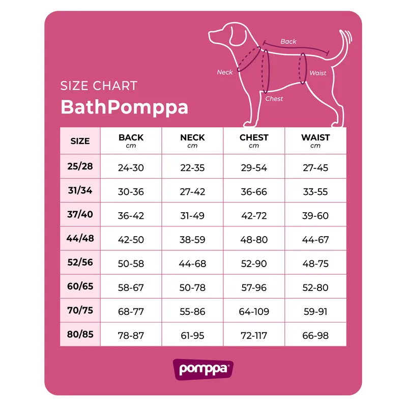 Pomppa Torktäcke Bathpomppa Plum - 5