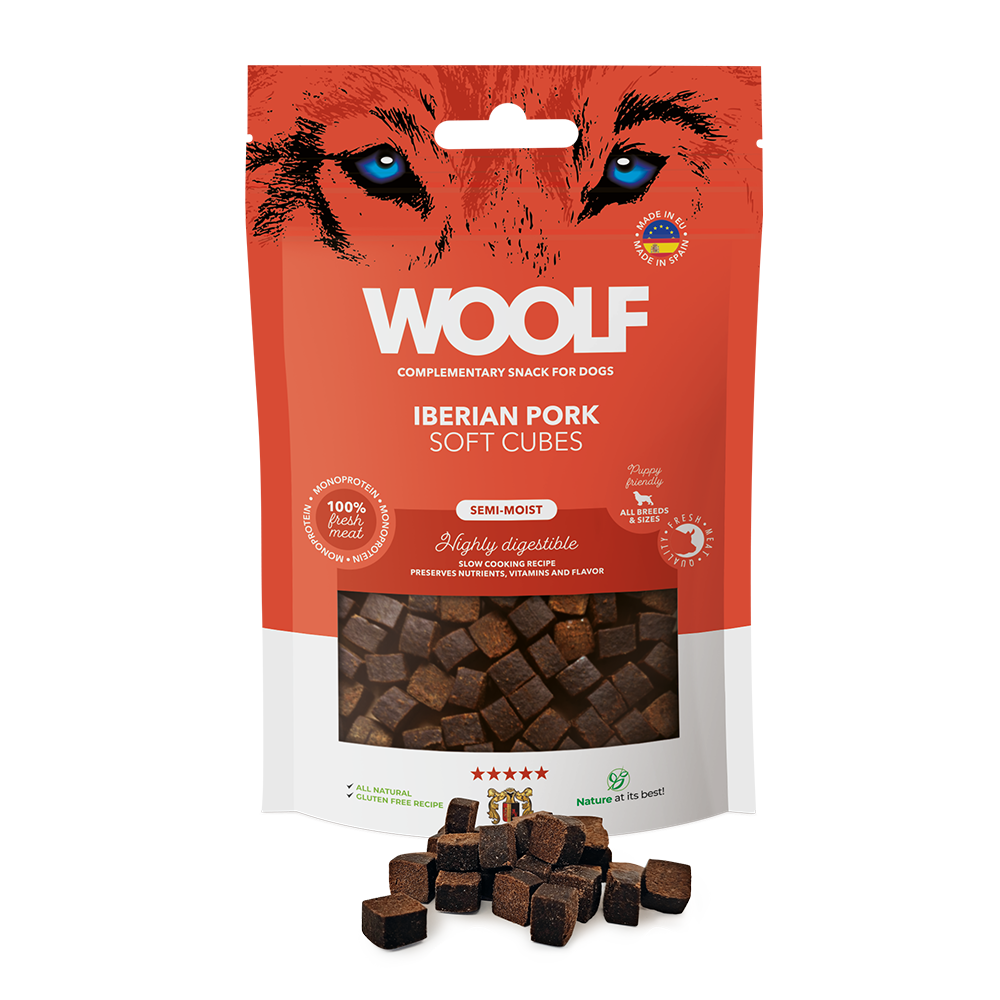 Woolf Iberian pork soft cubes