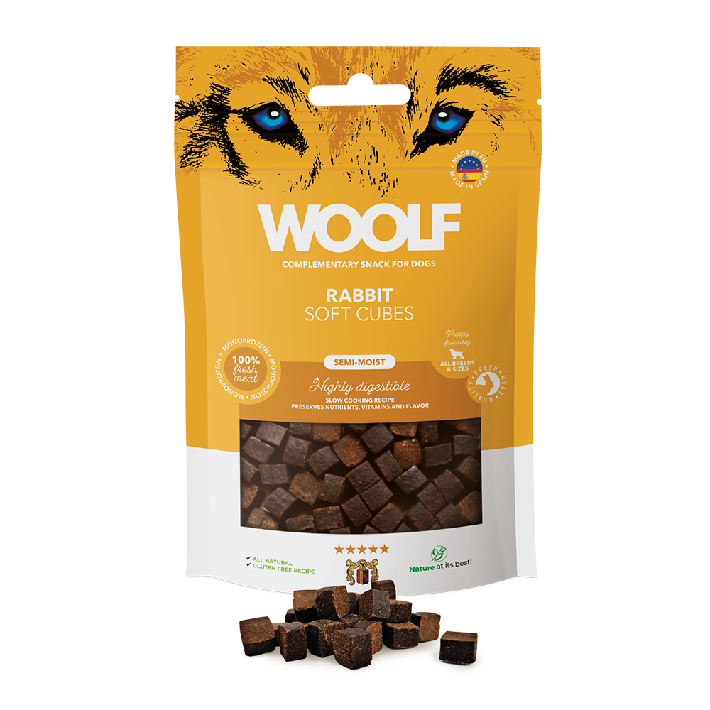Woolf rabbit soft cubes