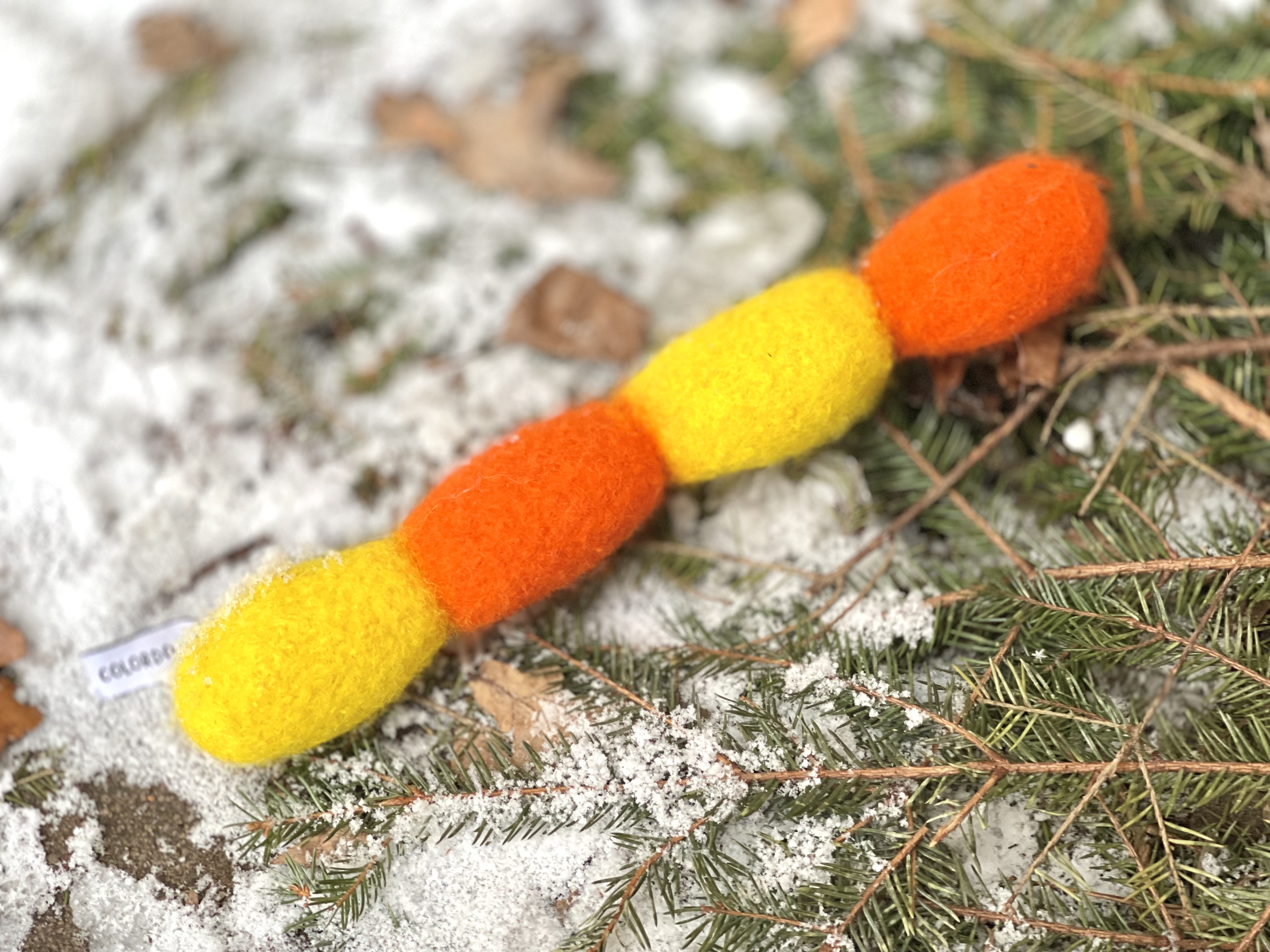 Poppip 4 - Orange & gul - 3