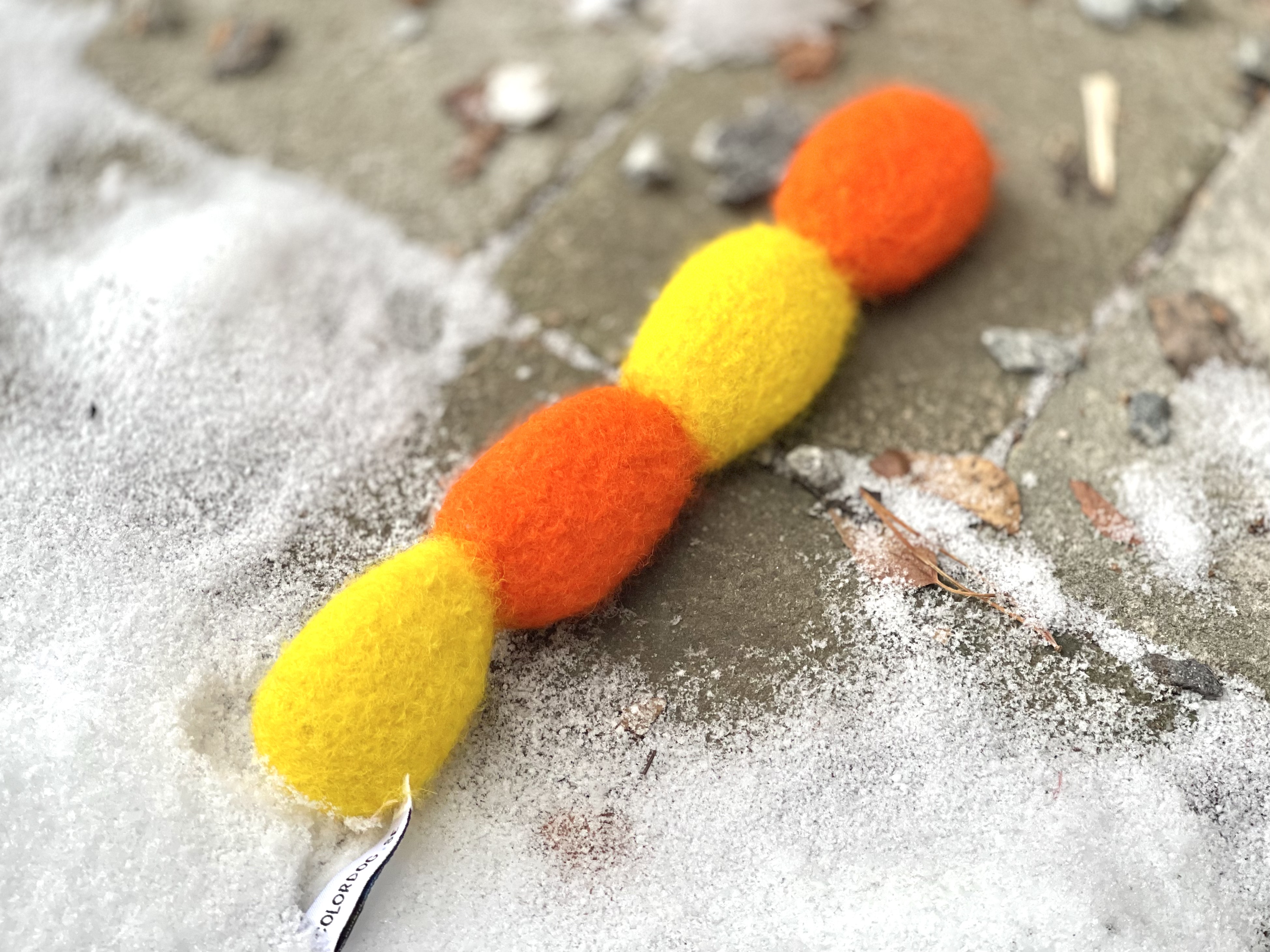 Poppip 4 - Orange & gul