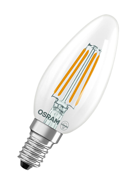 LED-lampa, kron, Led Star Classic B 3,4W E14