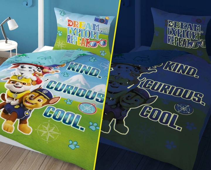 Paw Patrol Bäddset GLOW IN THE DARK - 4