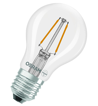 LED-lampa, normal, Led Star Classic A 1W E27