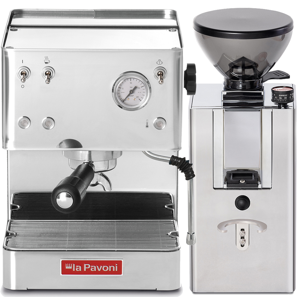 La Pavoni Casabar + La Pavoni Kube Mill