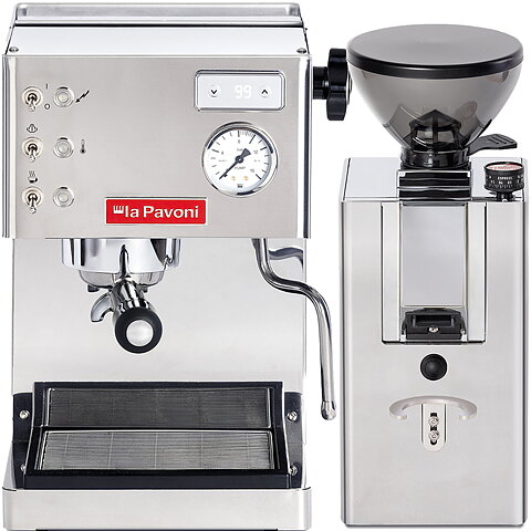 La Pavoni Casabar PID + La Pavoni Kube Mill