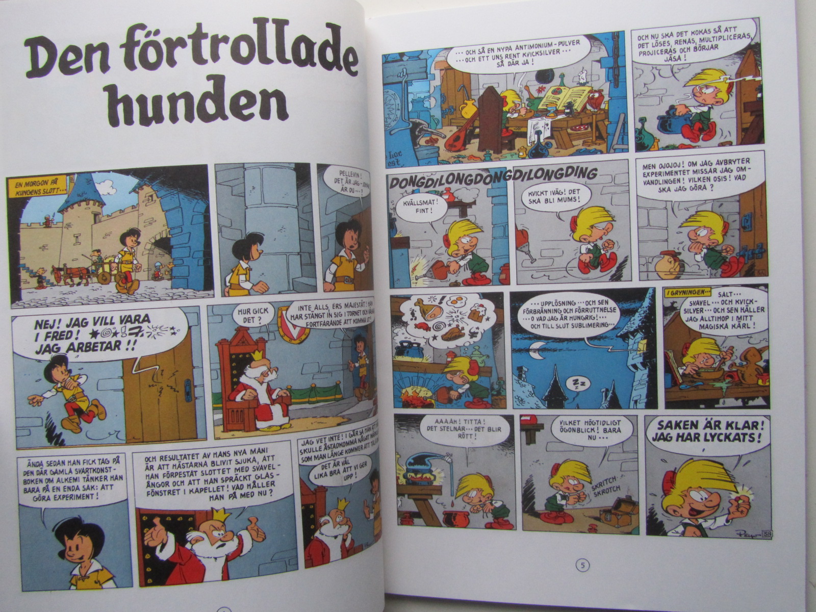 Johan och Pellevin 05 Den förtrollade hunden - 3