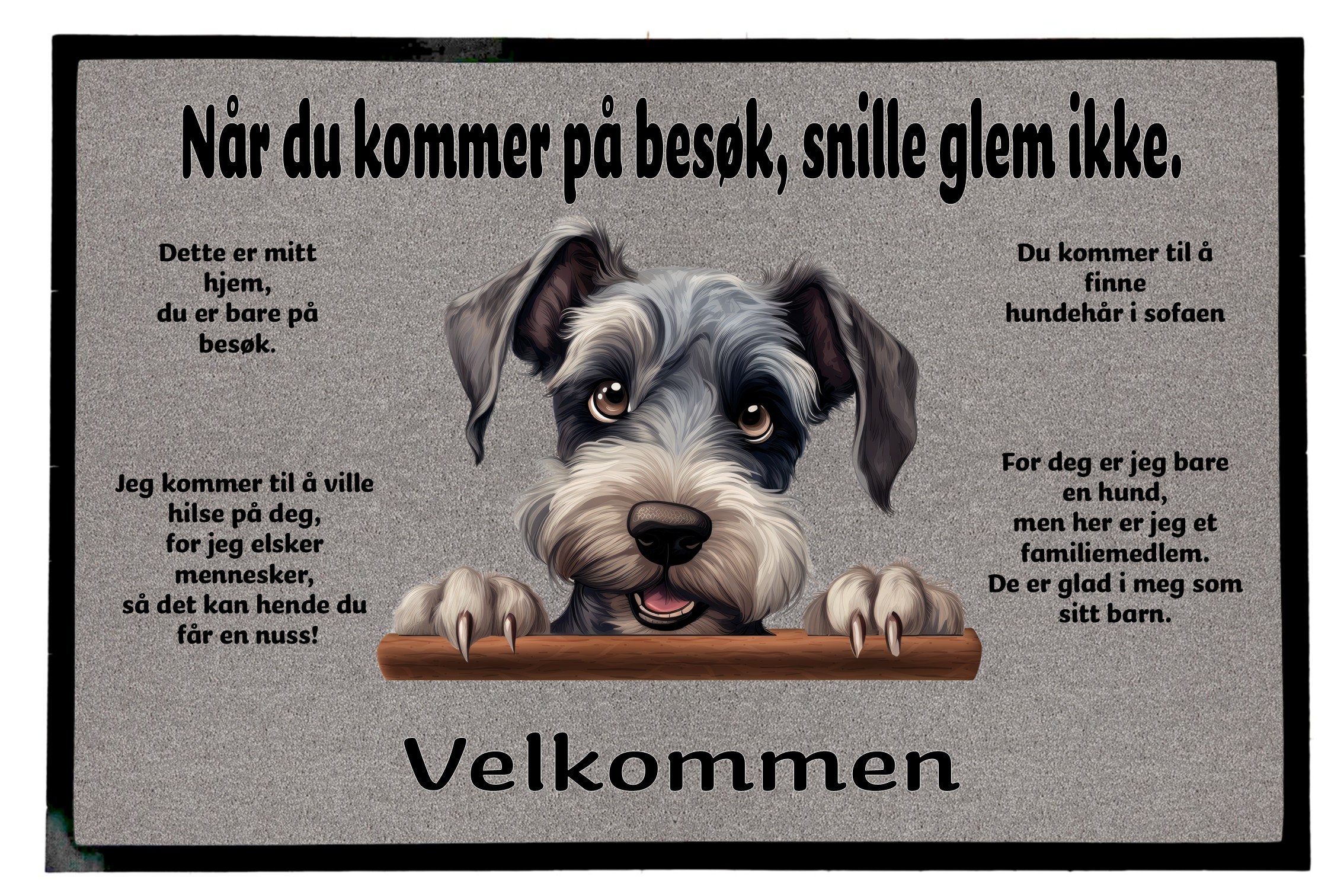 Dørmatte Cesky Terrier 1