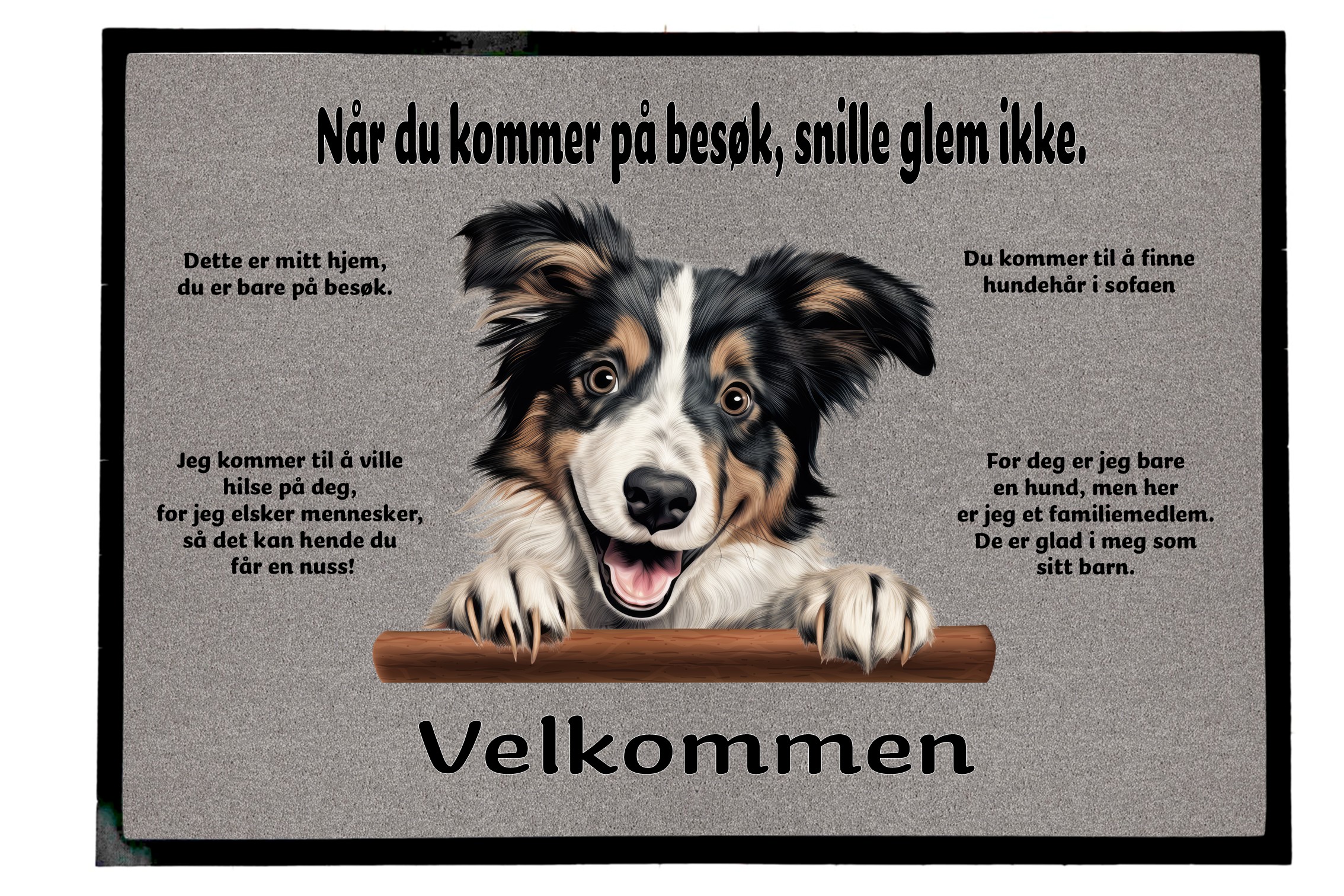 Dørmatte Collie 1
