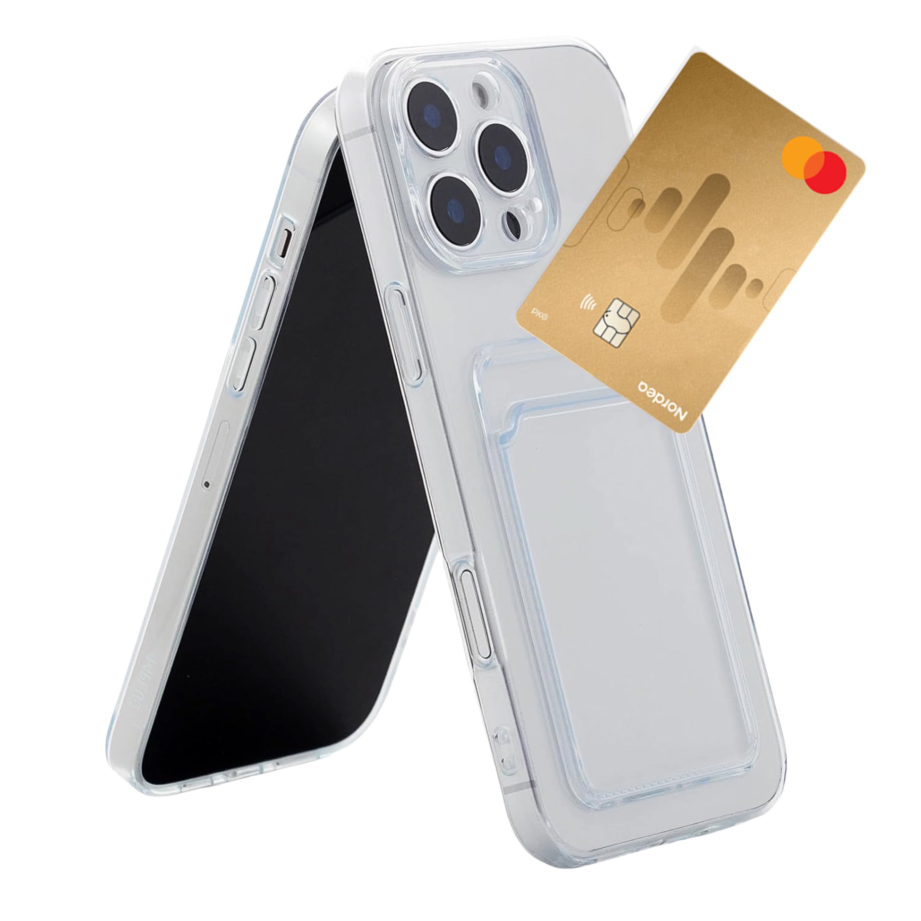 1SWEDEN skal för Iphone 16 Pro Max - korthållare slot TPU - 2