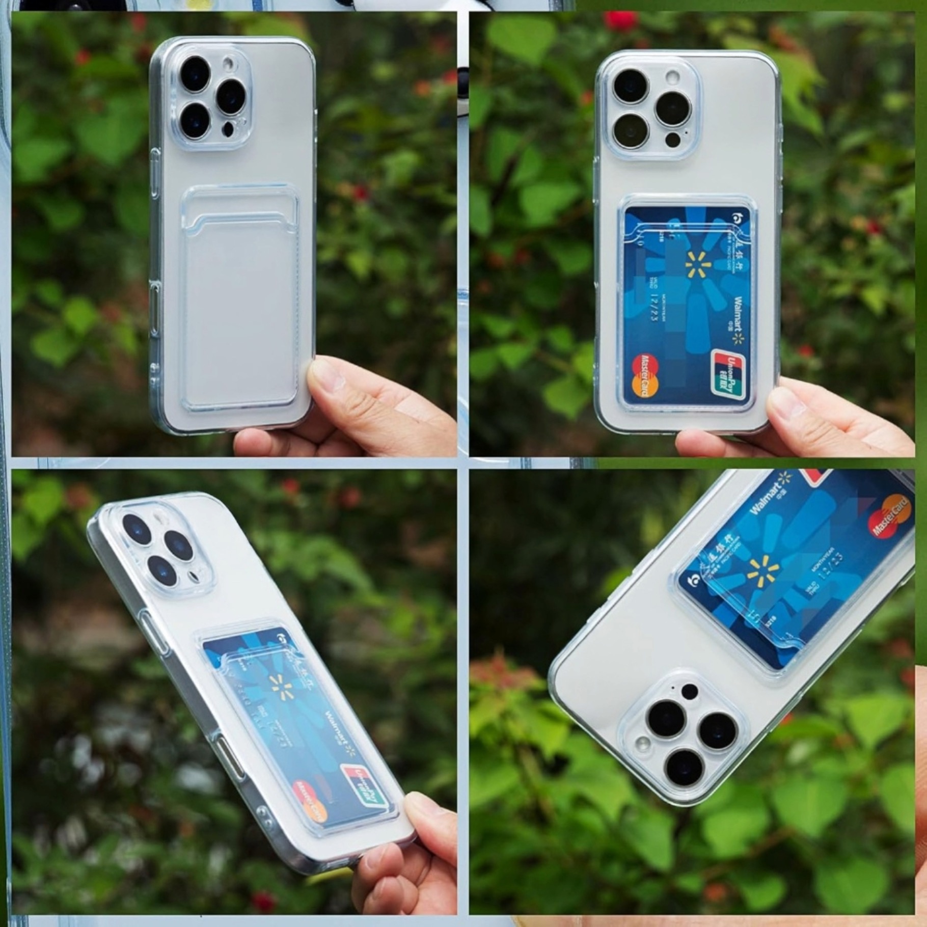 1SWEDEN skal för Iphone 16 Pro Max - korthållare slot TPU - 7