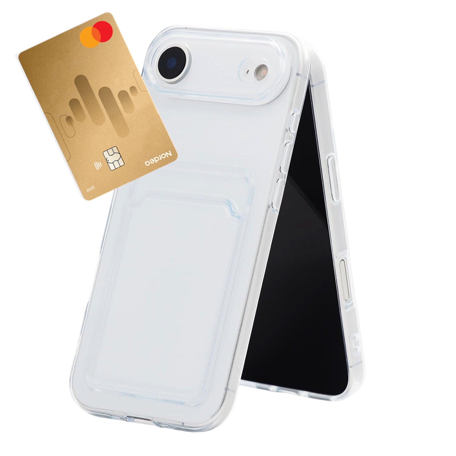 1SWEDEN skal för Iphone Air - mobilskal korthållare slot TPU - 2