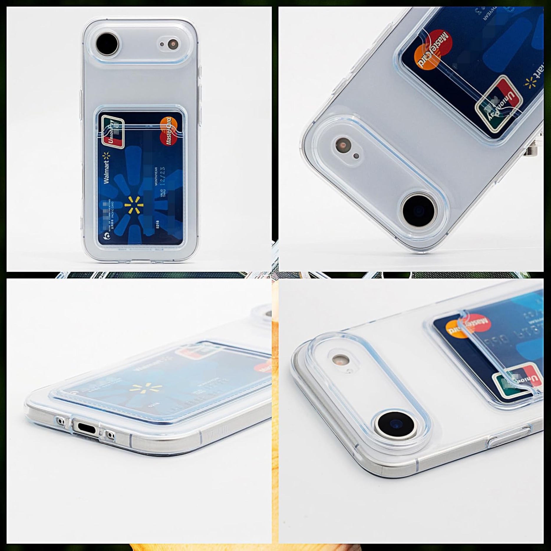 1SWEDEN skal för Iphone Air - mobilskal korthållare slot TPU - 5