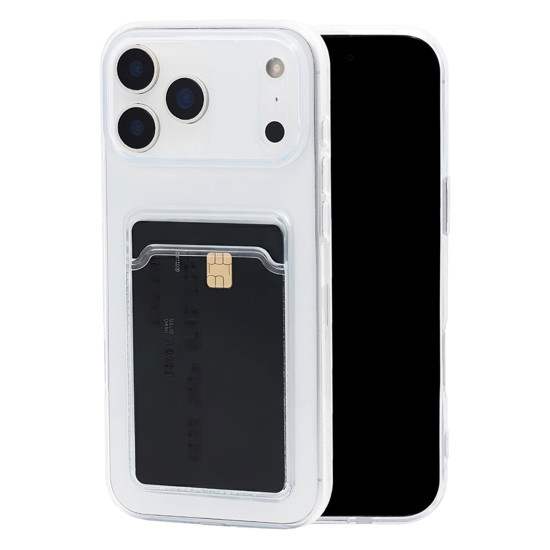 1SWEDEN skal för Iphone 17 Pro Max - korthållare slot TPU