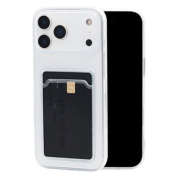 1SWEDEN skal för Iphone 17 Pro Max - korthållare slot TPU