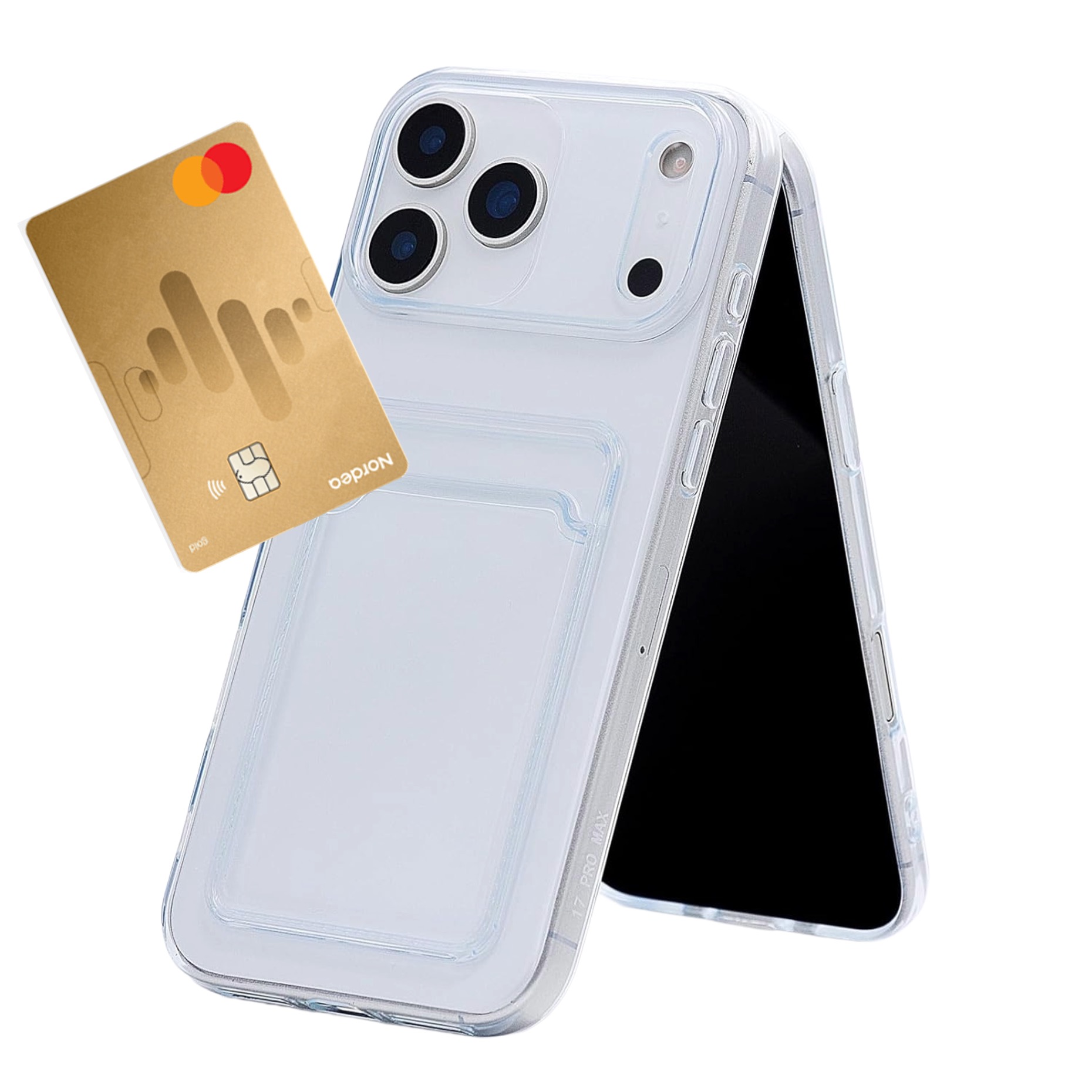 1SWEDEN skal för Iphone 17 Pro Max - korthållare slot TPU - 2