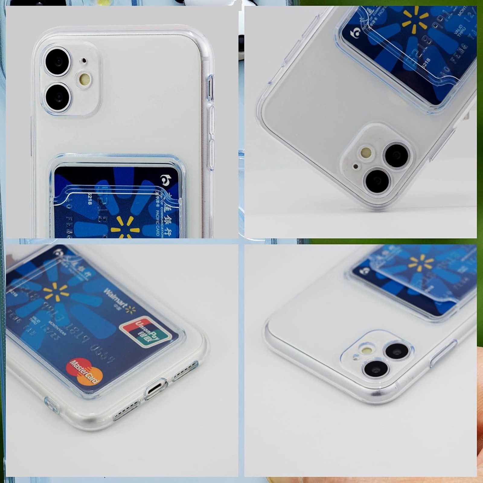 1SWEDEN skal för Iphone 11 - mobilskal korthållare slot TPU - 4