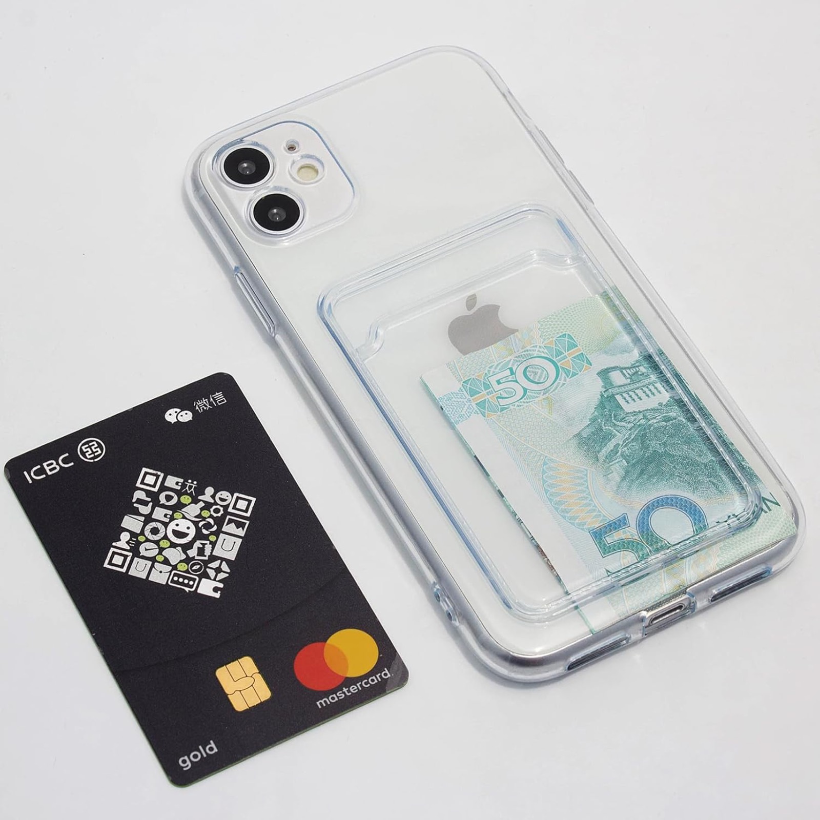 1SWEDEN skal för Iphone 11 - mobilskal korthållare slot TPU - 3