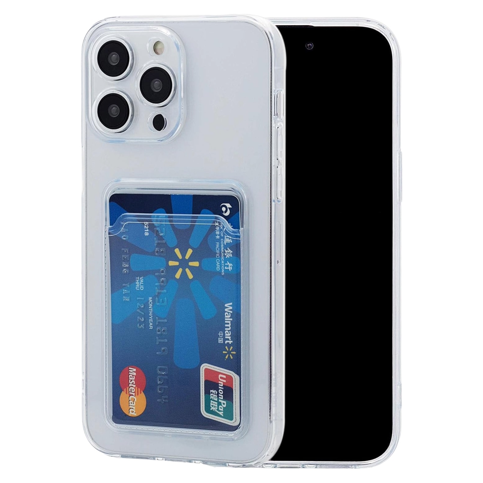 1SWEDEN skal för Iphone 11 Pro - mobilskal korthållare slot TPU