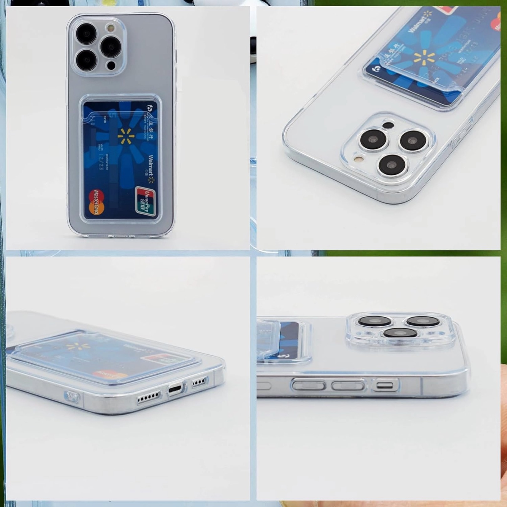1SWEDEN skal för Iphone 11 Pro Max - korthållare slot TPU - 4