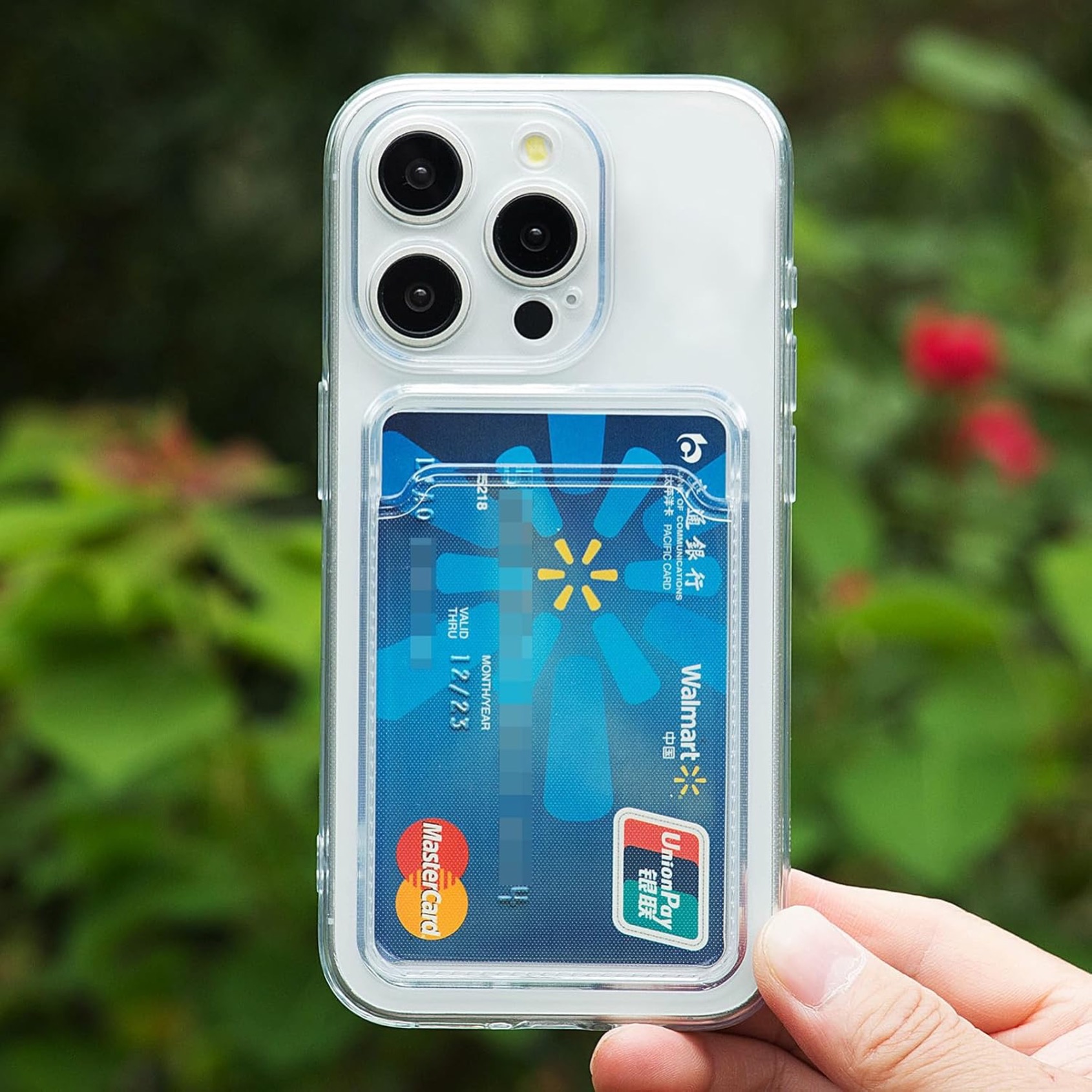 1SWEDEN skal för Iphone 13 Pro - mobilskal korthållare slot TPU - 6