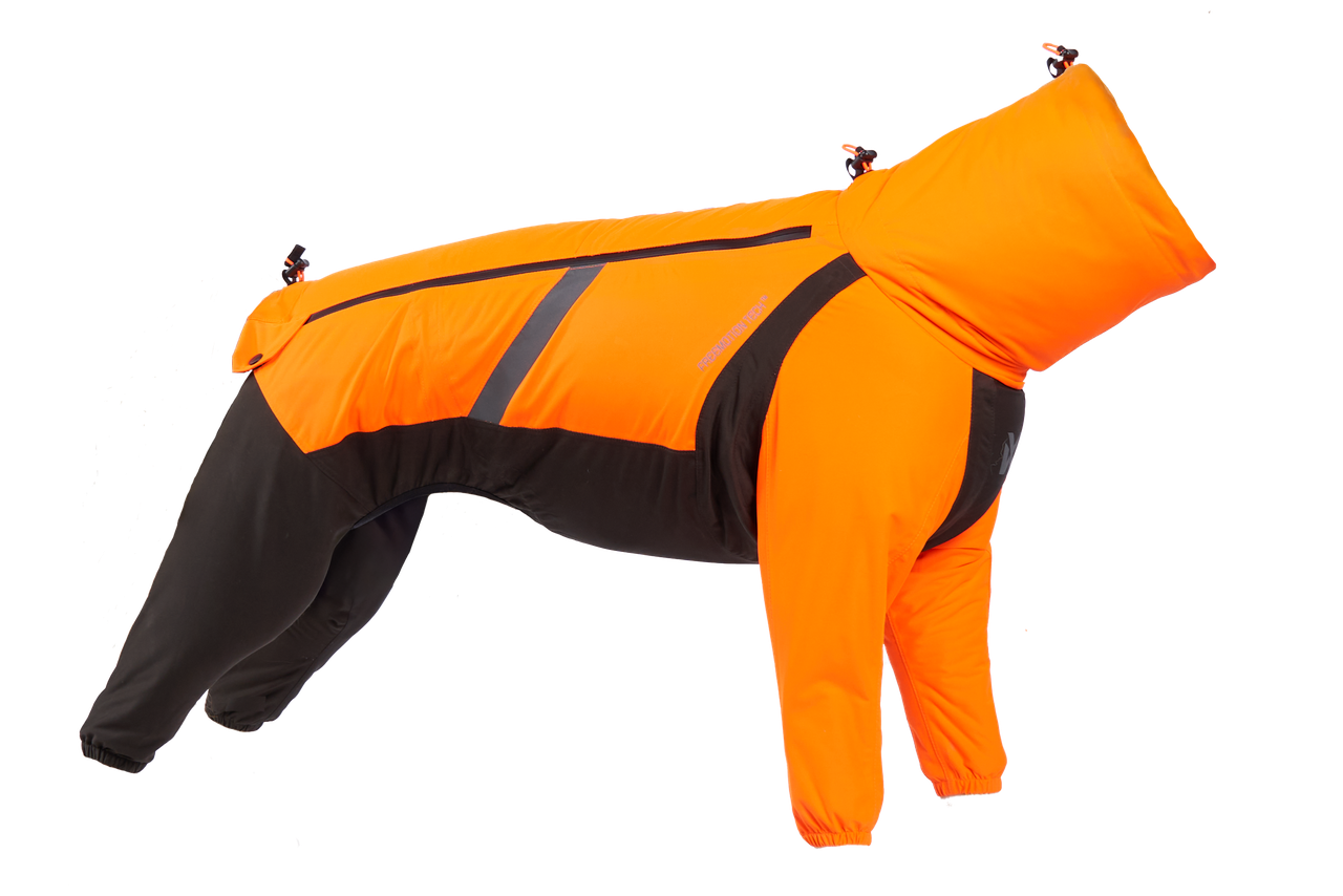 Non-stop Fjord Overall Raincoat Orange/Black